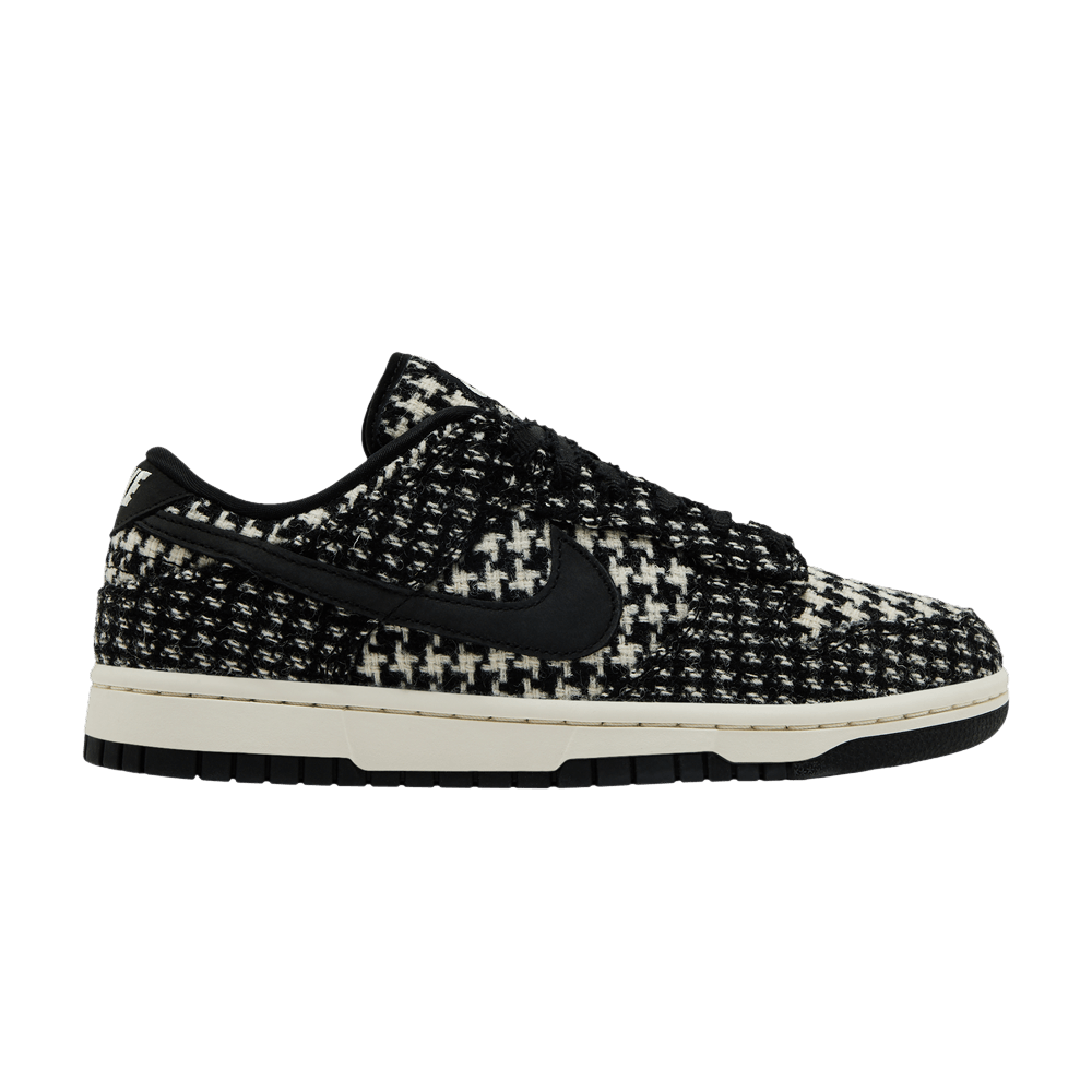 Nike Dunk Low Harris Tweed White Black Multi (Femme)