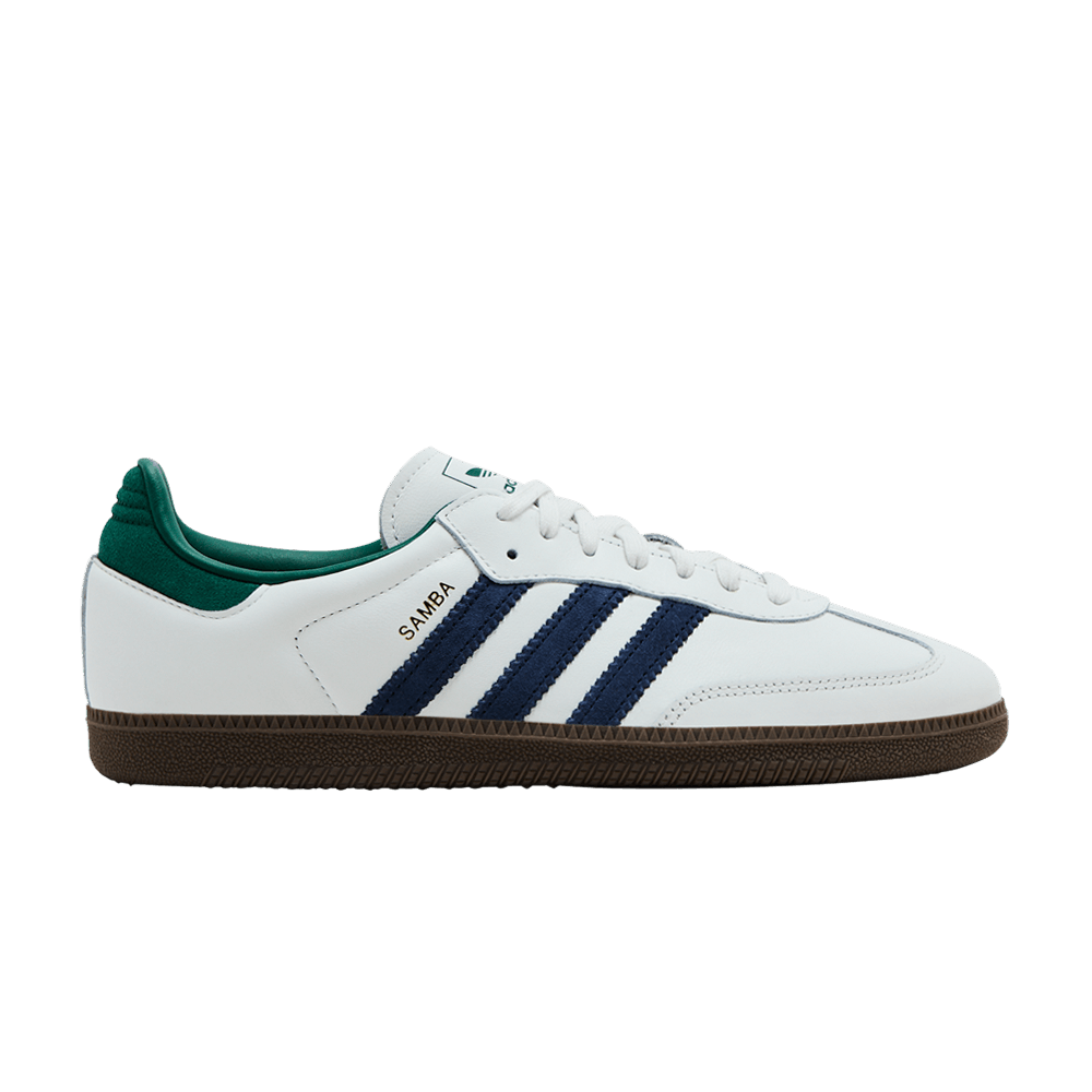 adidas Samba OG Noir Blanc Vert Collégial