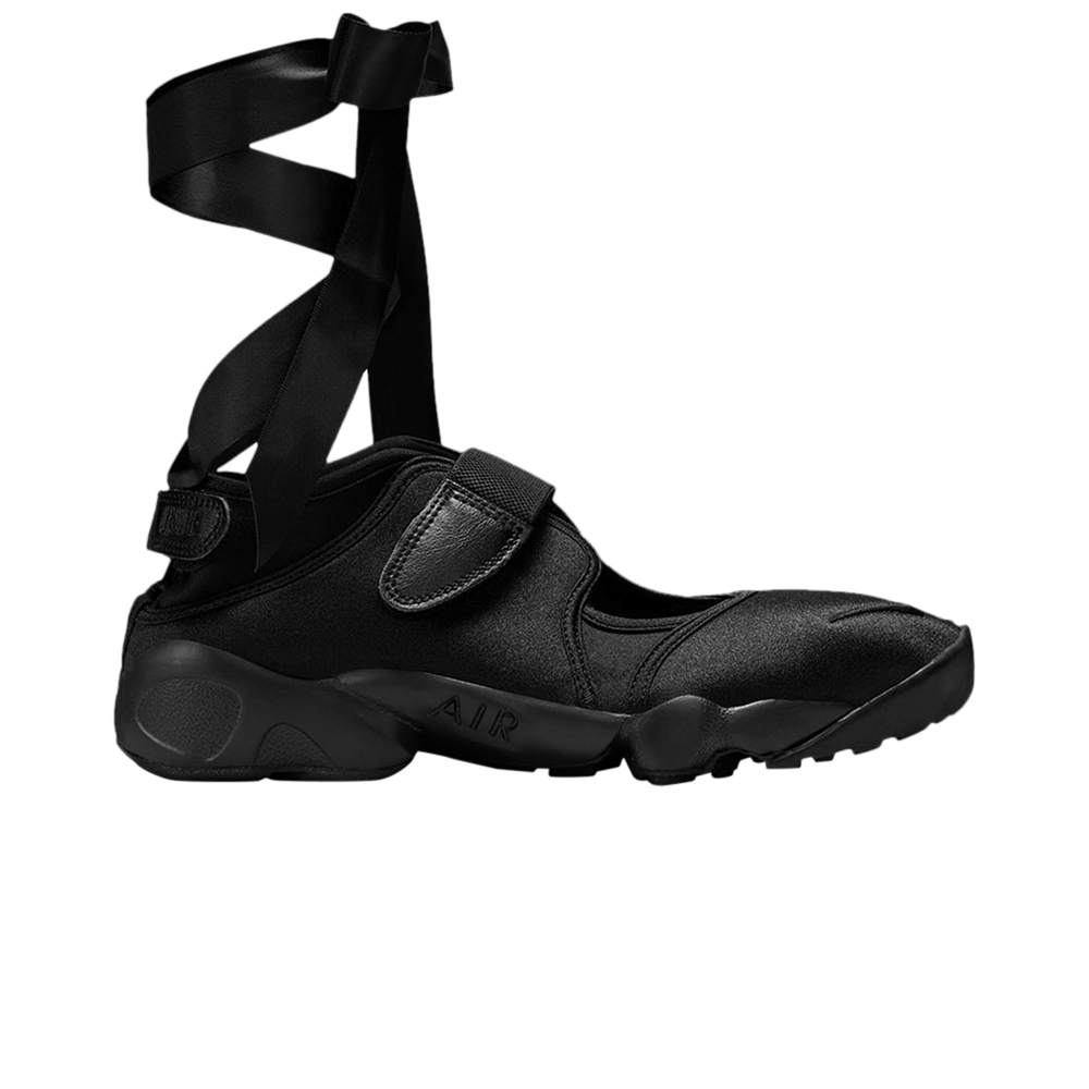 Nike Air Rift Triple Black Satin (Femme)