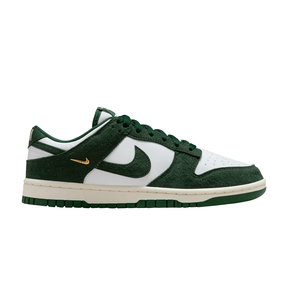 Nike Dunk Low Gorge Green Gold Mini Swoosh (Femme)