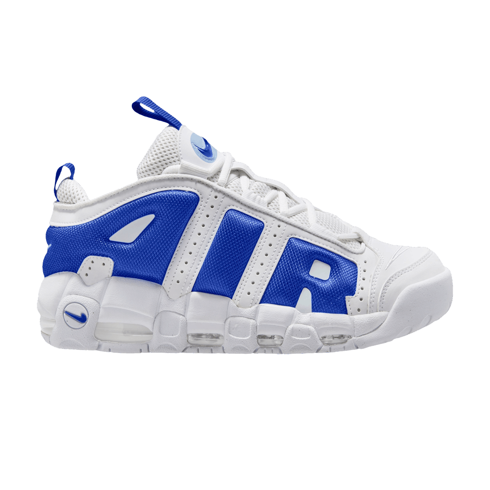Nike Air More Uptempo Low Blanc Hyper Royal