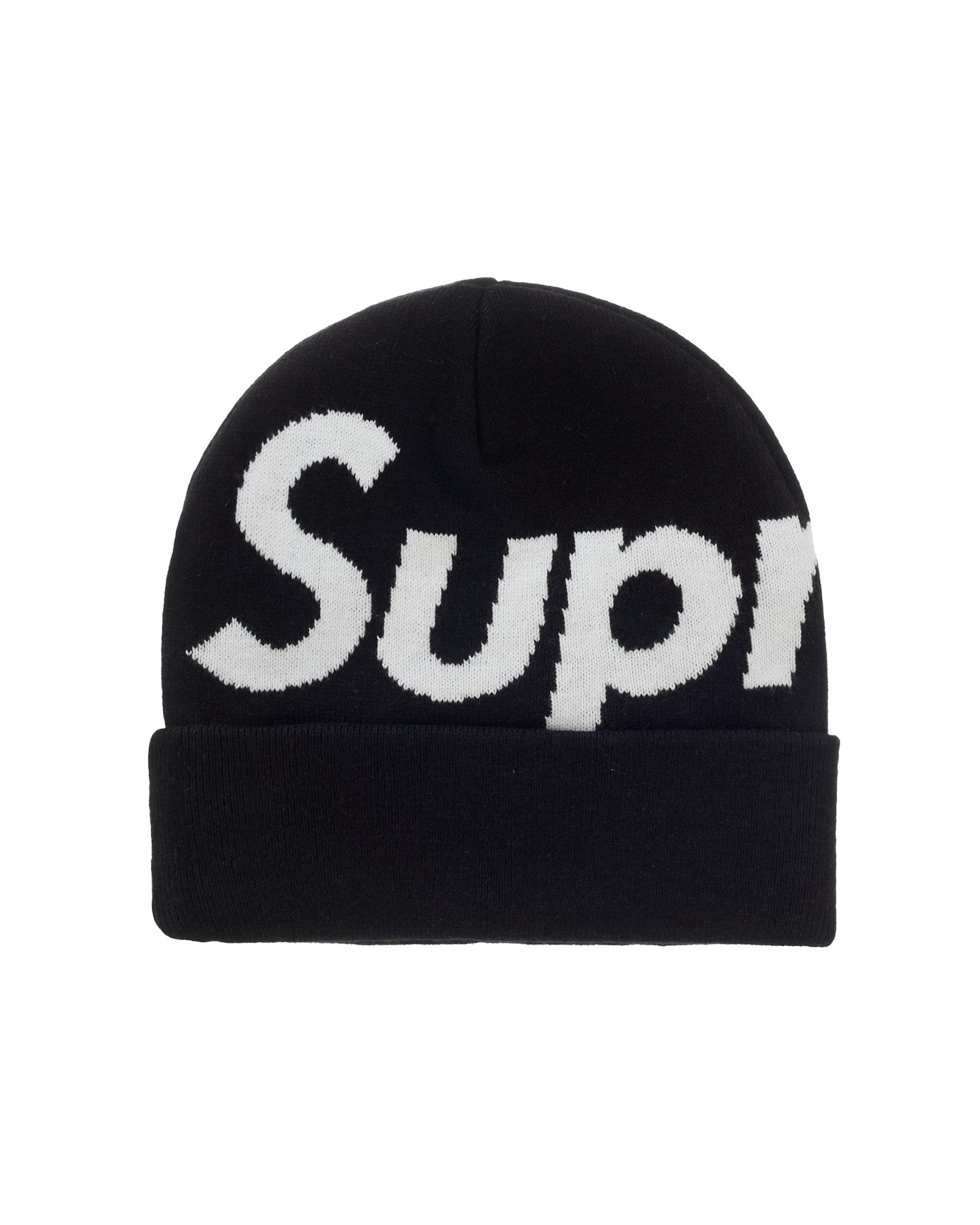 Supreme Big Logo Beanie (FW25) Black