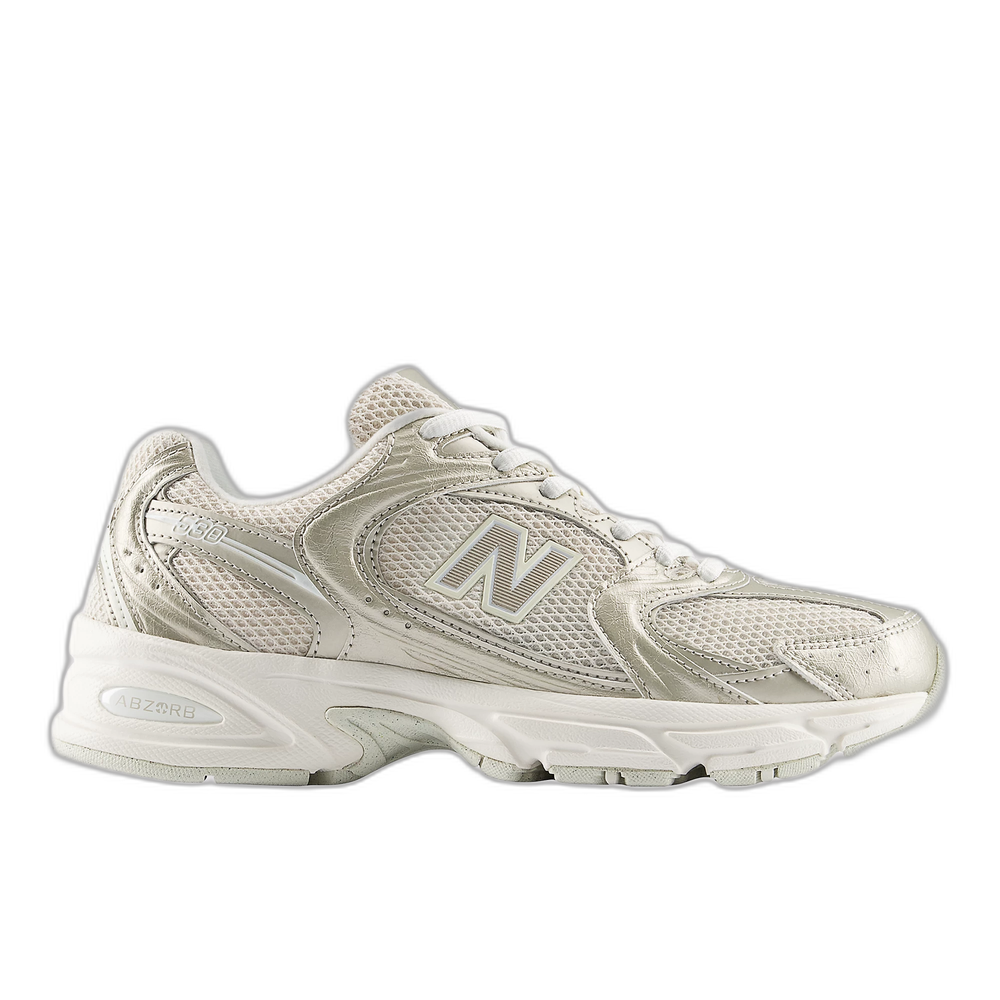 New Balance 530 Gold Metallic Linen
