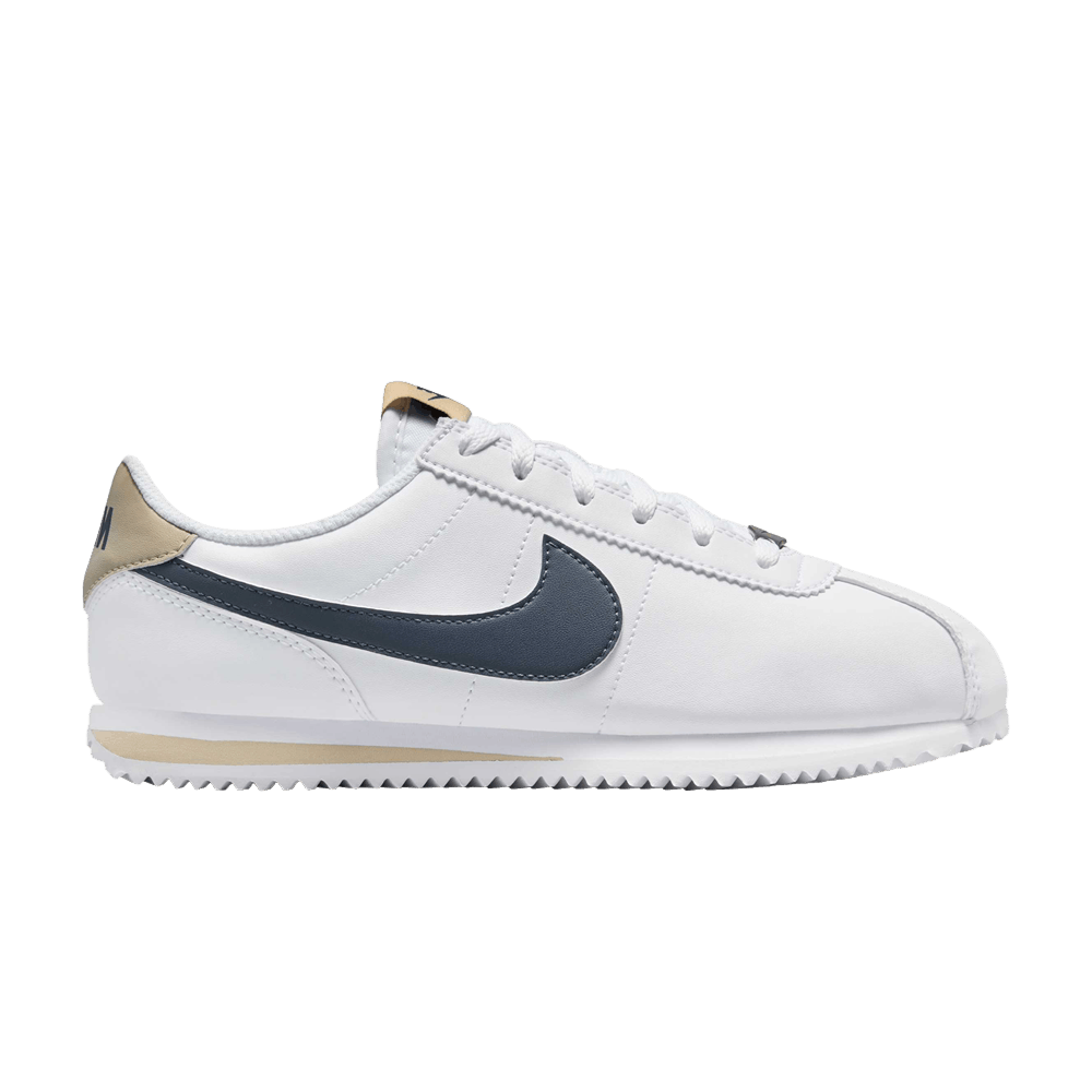 Nike Cortez GS « White Khaki Thunder Blue »
