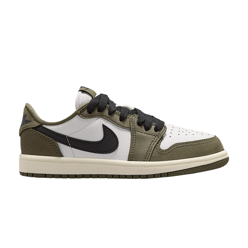 Jordan 1 Retro Low OG Medium Olive (PS)