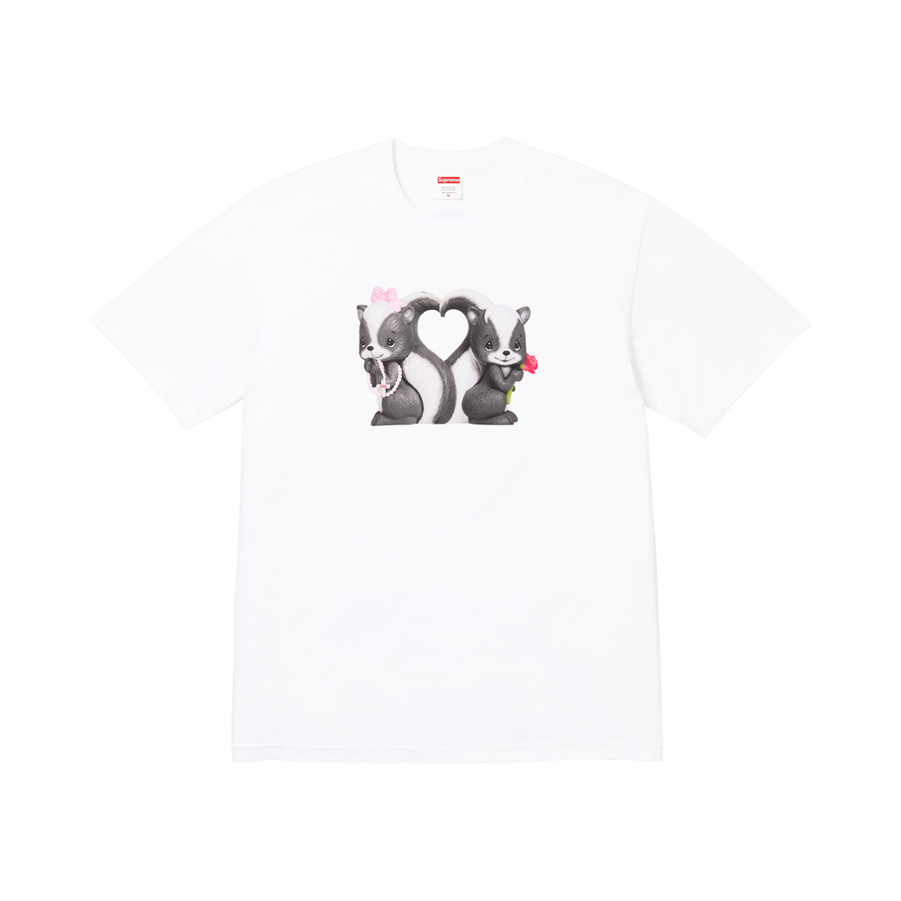 T-shirt Supreme Skunk « White »