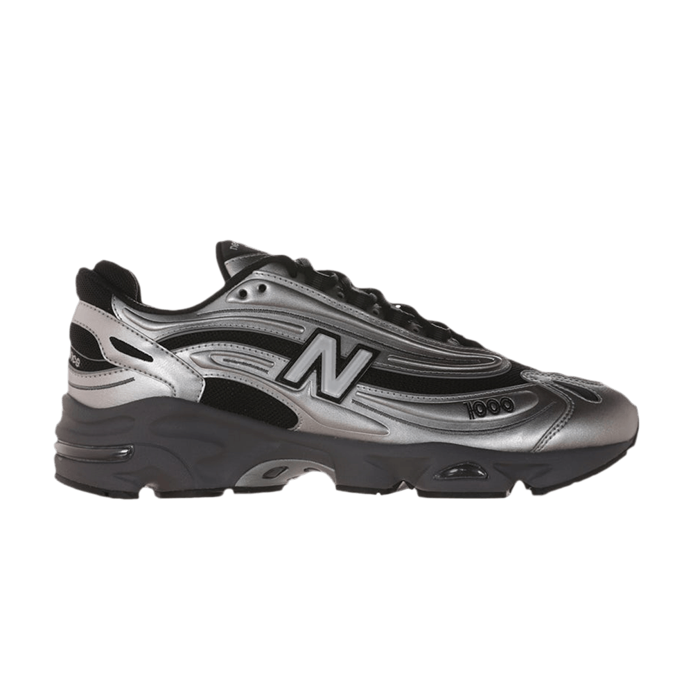 New Balance 1000 Black Silver Metallic