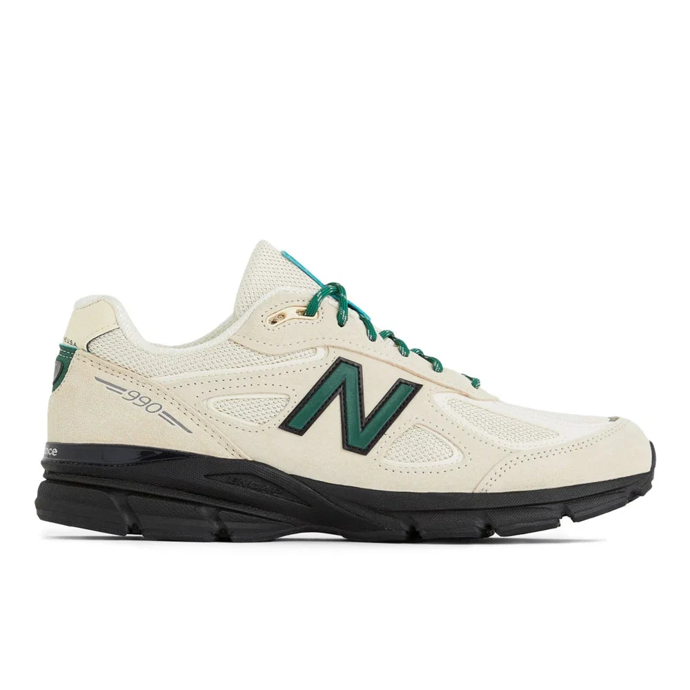 New Balance 990v4 MiUSA Teddy Santis Macadamia Nut