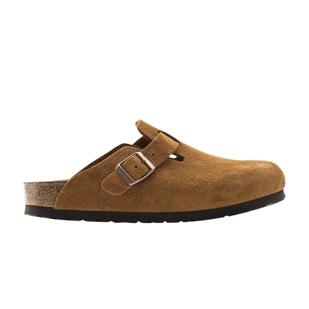 Birkenstock Boston Soft Footbed Suède Vison