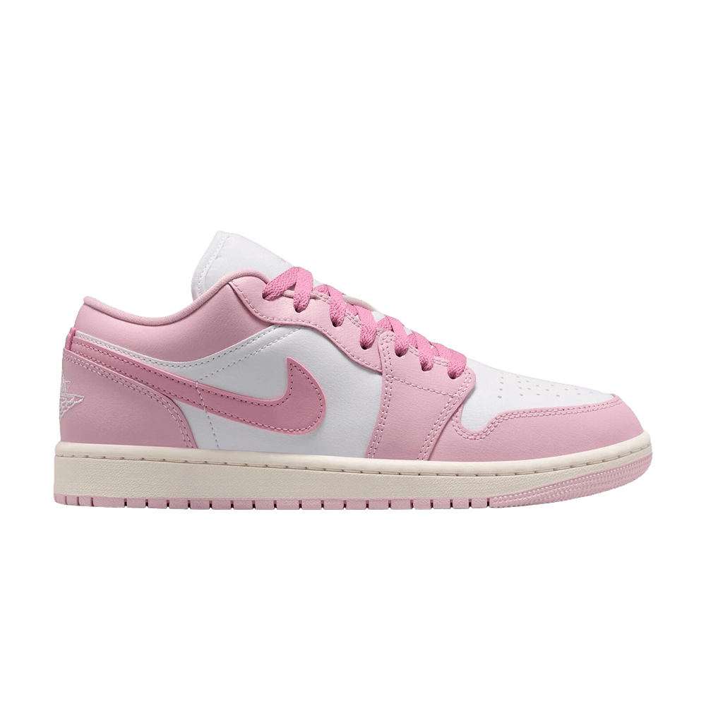 Jordan 1 Low Iced Carmine White (Femme)