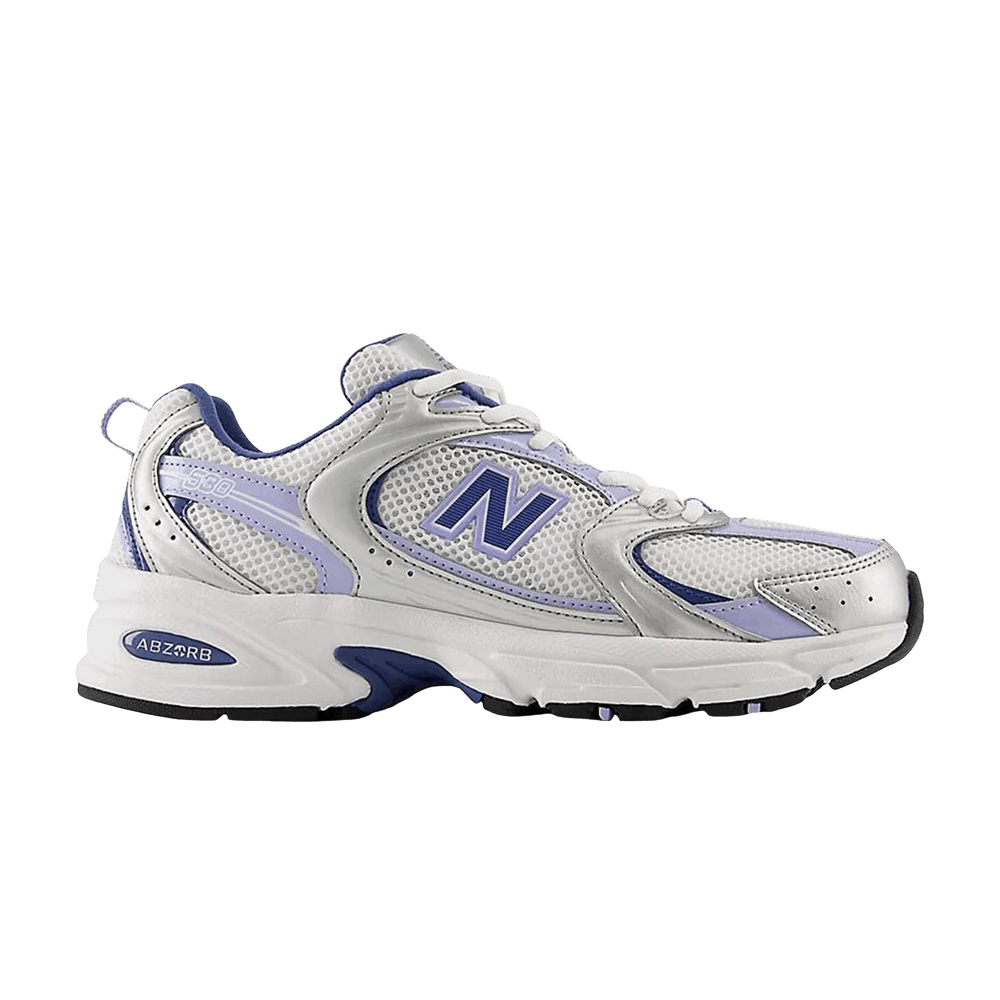 New Balance 530 Argent Métallisé Bleu Magique