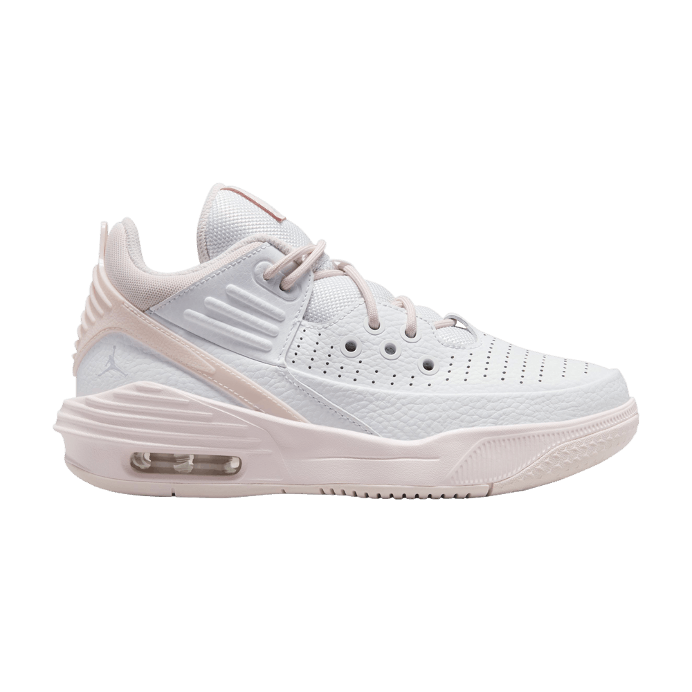 Jordan Max Aura 5 Blanc Violet Frost Rose Lavé (GS)