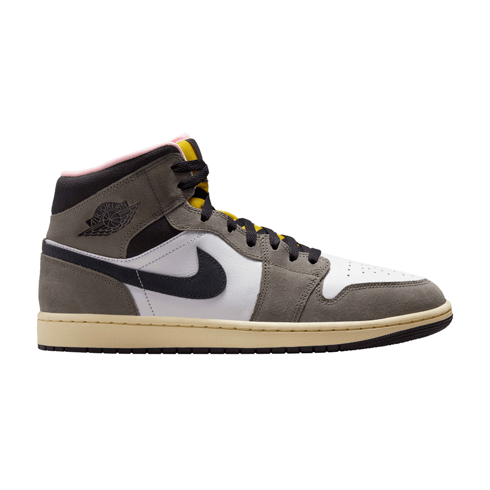 Jordan 1 Mid SE White Cave Stone