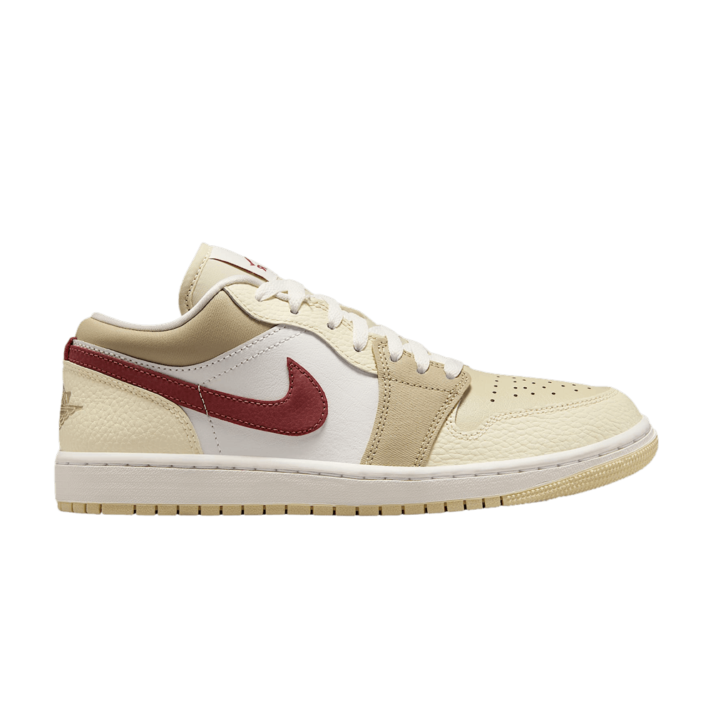 Jordan 1 Low SE Desert Khaki Red Sepia (Femme)