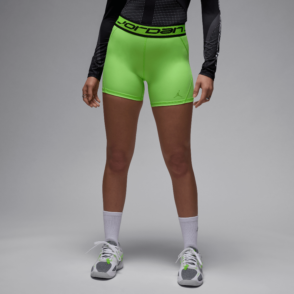 Short de sport Jordan pour Femme 13 cm Vert électrique