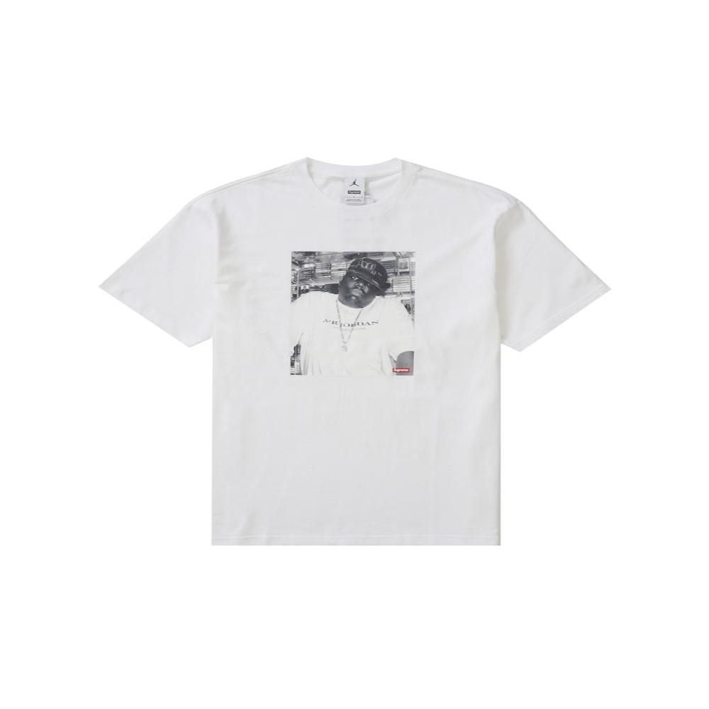 Supreme Jordan Biggie S/S Top White