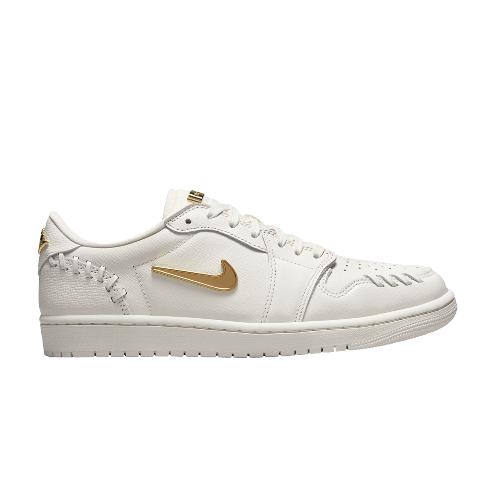 Jordan 1 Low Method of Make Sail Metallic Gold (Femme)