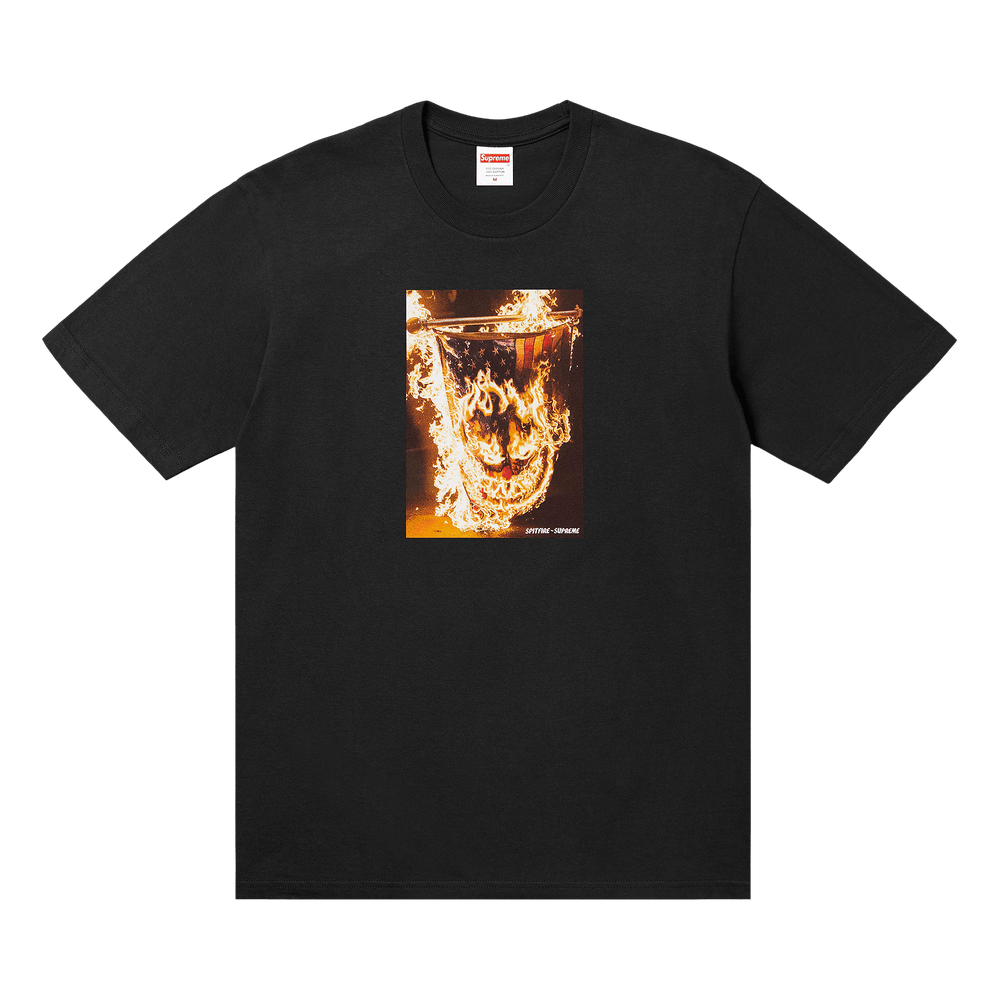 Supreme x Spitfire Flag Tee « Black »