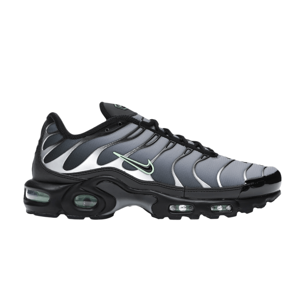 Nike Air Max Plus Noir Gris Particule Vert Vapeur