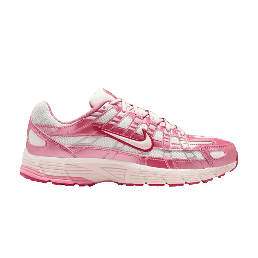 Nike P-6000 White Silt Red Peony (Femme)