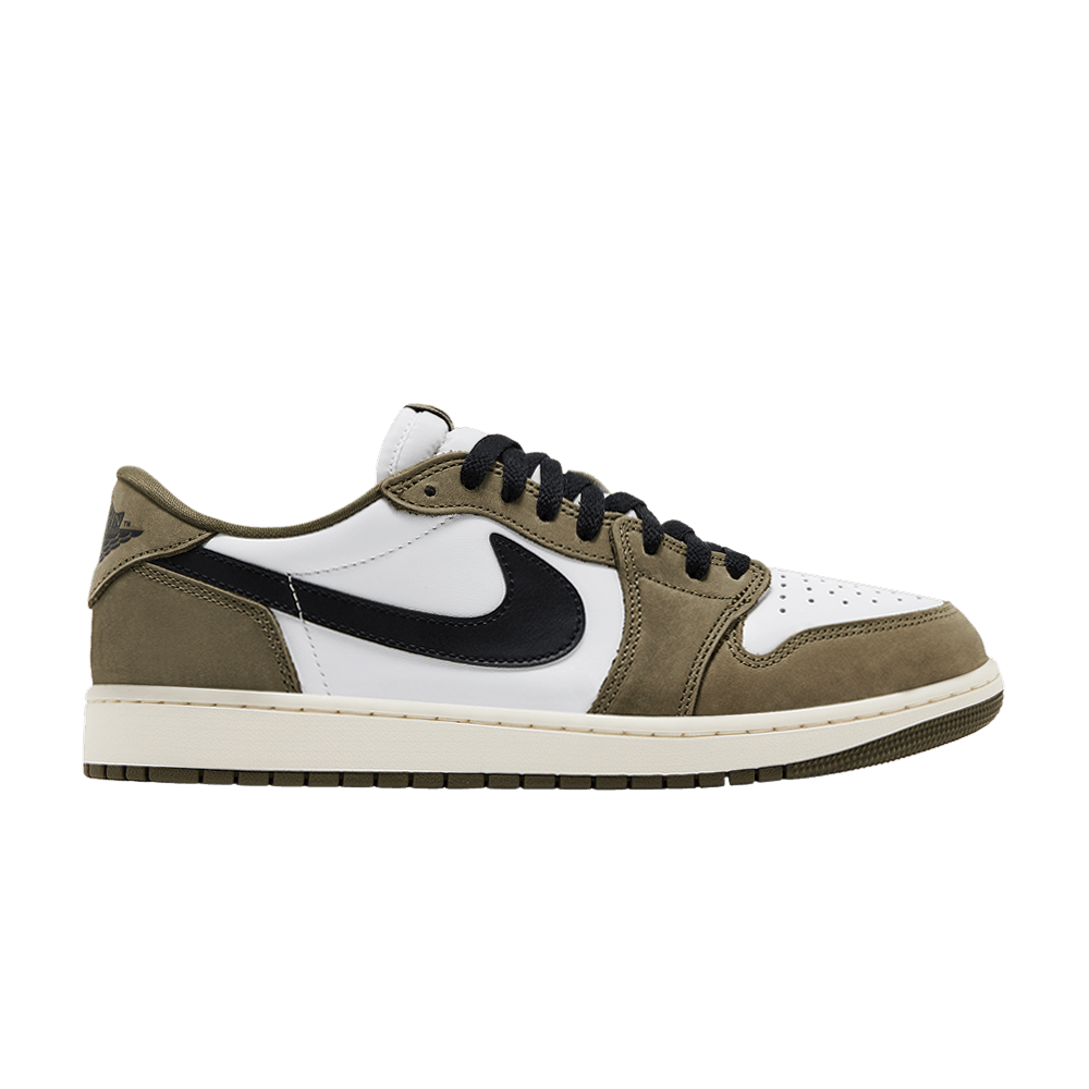 Jordan 1 Retro Low Olive moyenne Summit White Sail Black