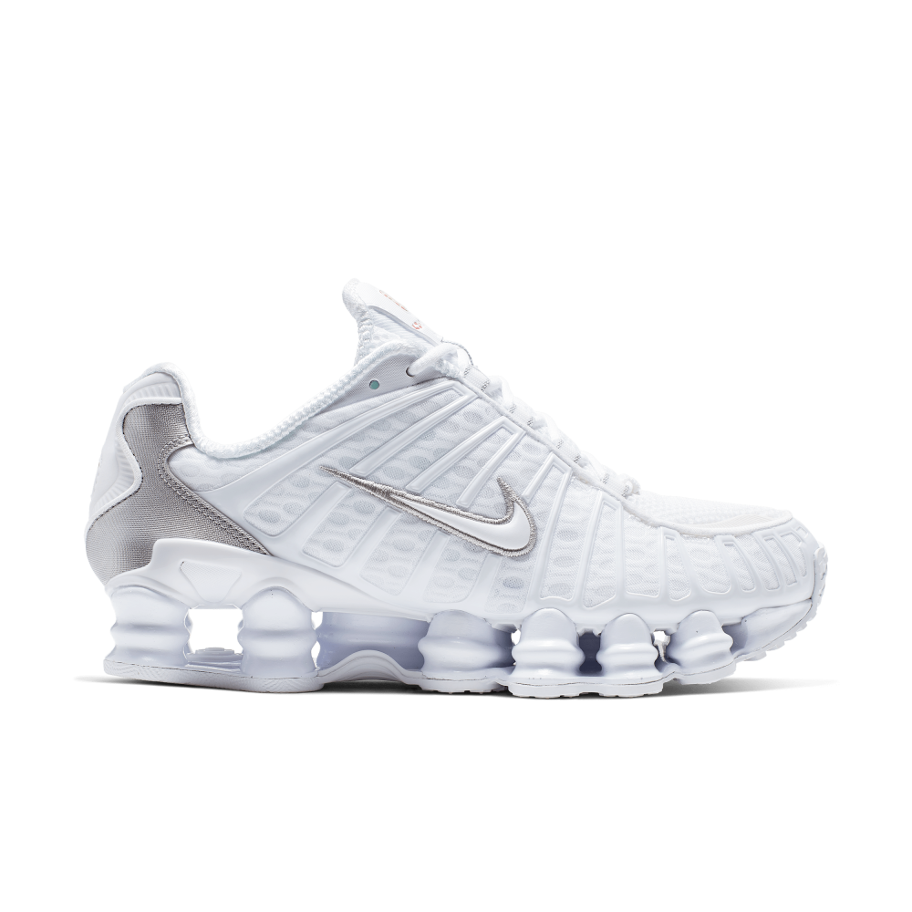 Nike Shox TL Silver Metallic Orange